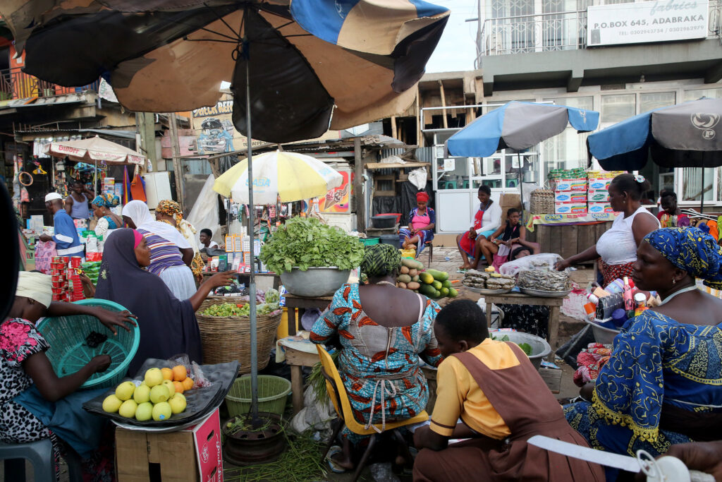 Market scene